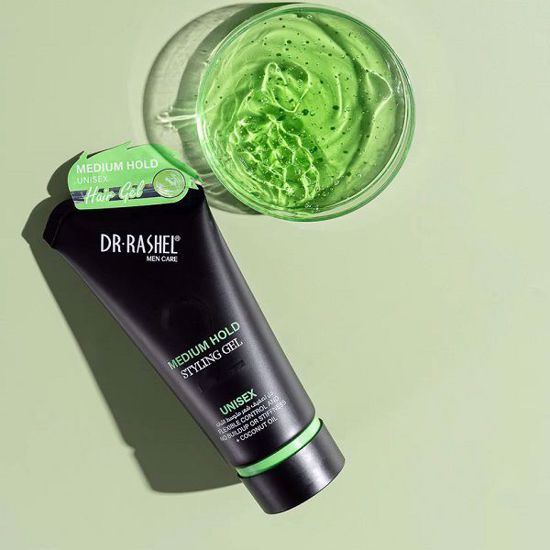 Dr. Rashel Medium Hold Styling Gel – Unisex Natural Control & Smooth Definition