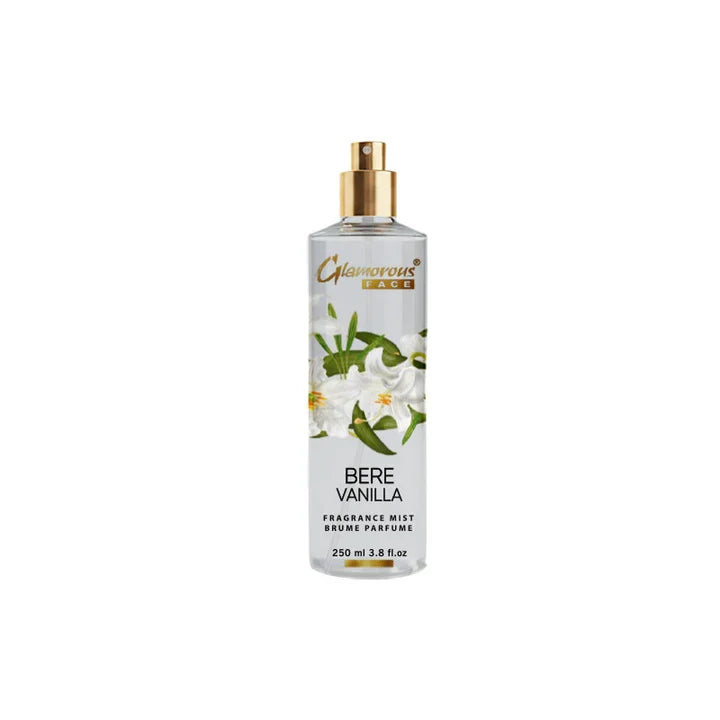 Glamorous Face Fragrance Body Mist Bare Vanilla 250ml