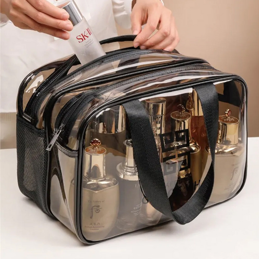 Transparent Traveling Cosmetic Organizer Bag