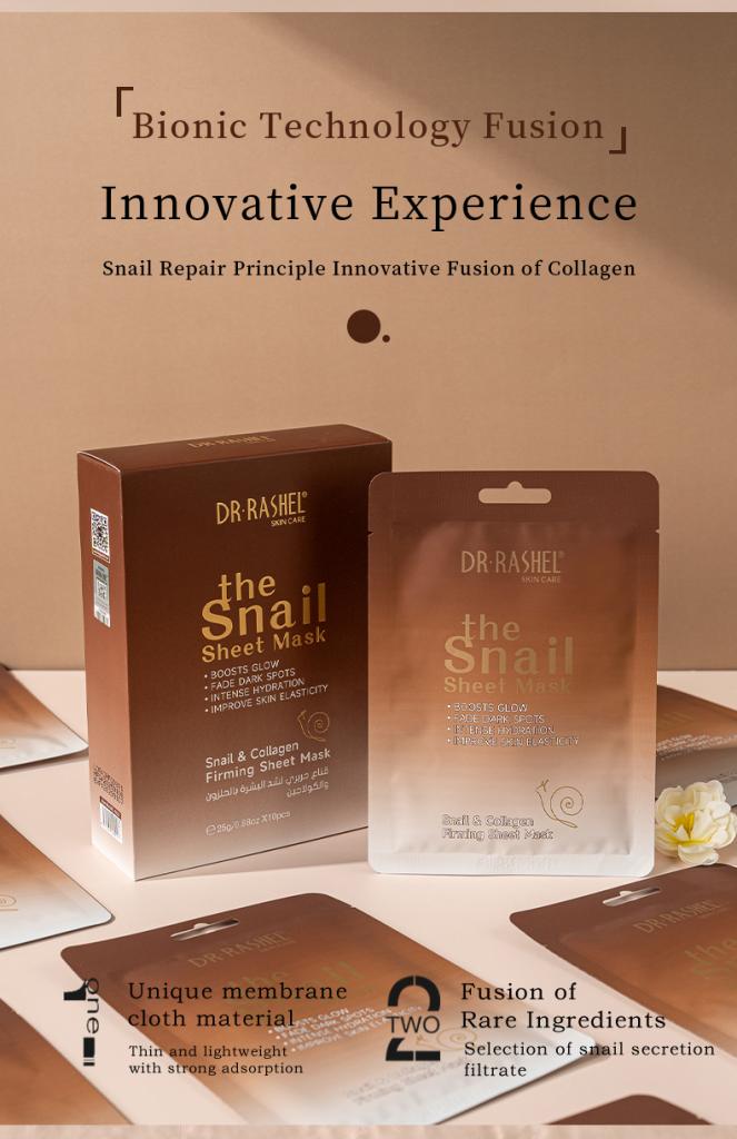 Dr Rashel The Snail & Collagen Firming Sheet Mask
