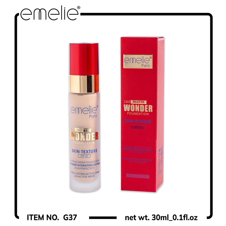 24H Matte Wonder Foundation - SPF 25 - 30ml