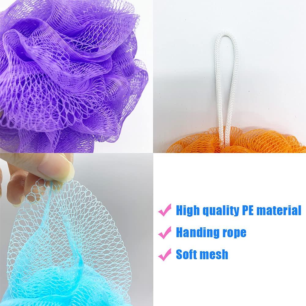 Soft Mesh Shower Sponge Bath Ball Loofah