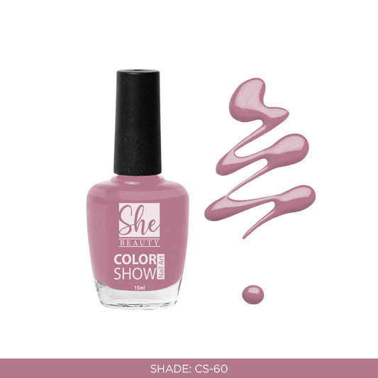 She Beauty Nail Polish Color Show CS-60