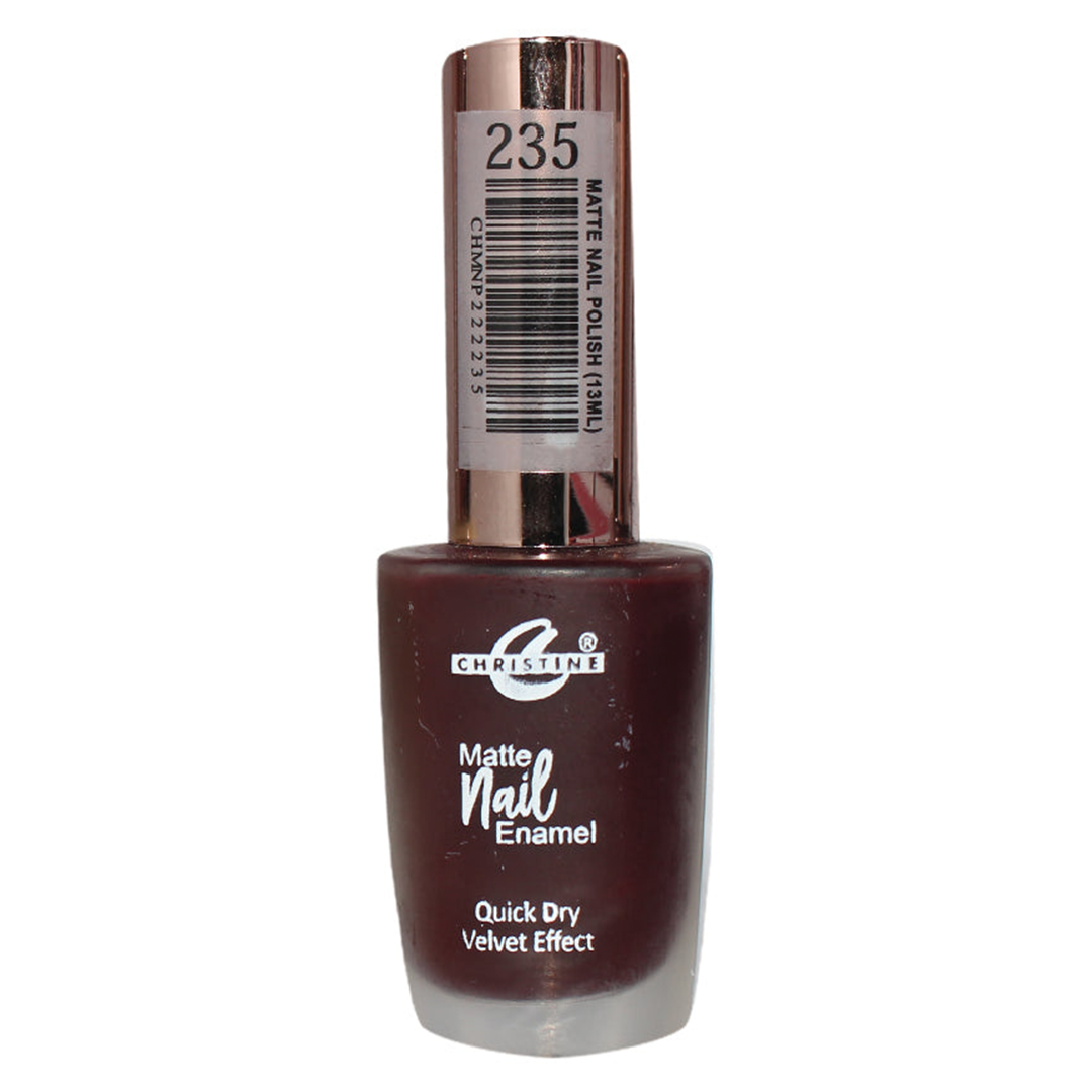 Christine Matte Nail Enamel