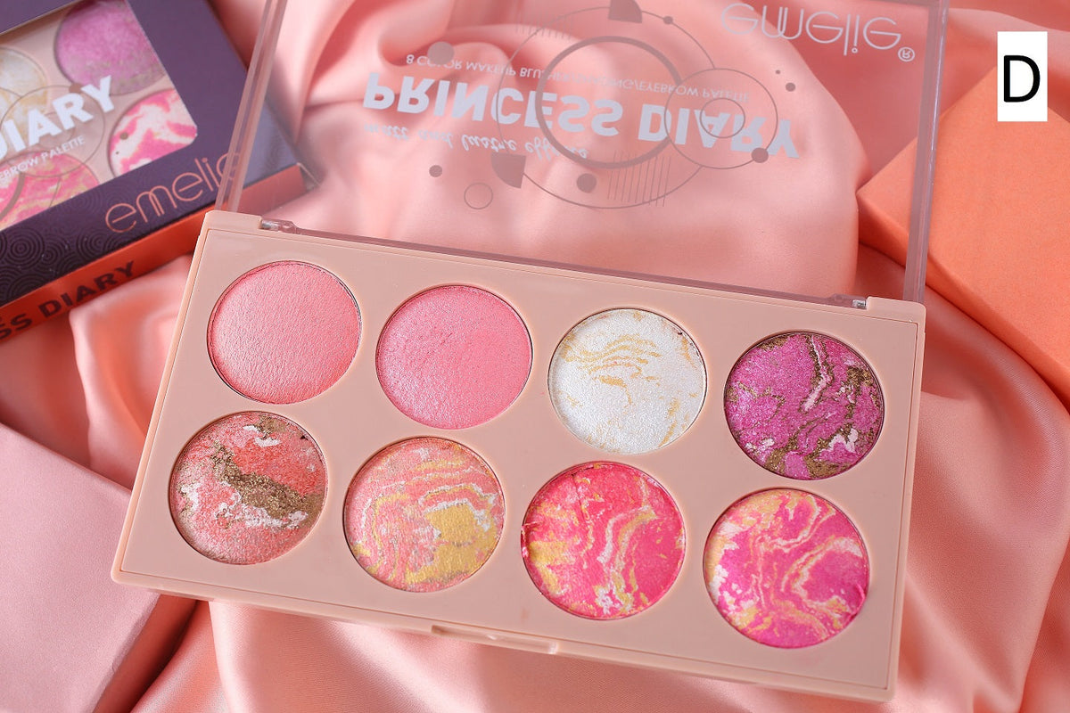 Princess Diary 8 Color Blusher/Eyeshadow