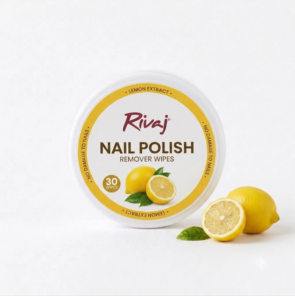 Nail Polish Remover Wipes - Lemon Extract