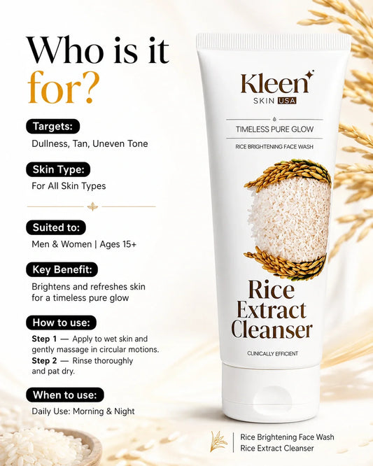 Kleen Rice Brightening Face Wash