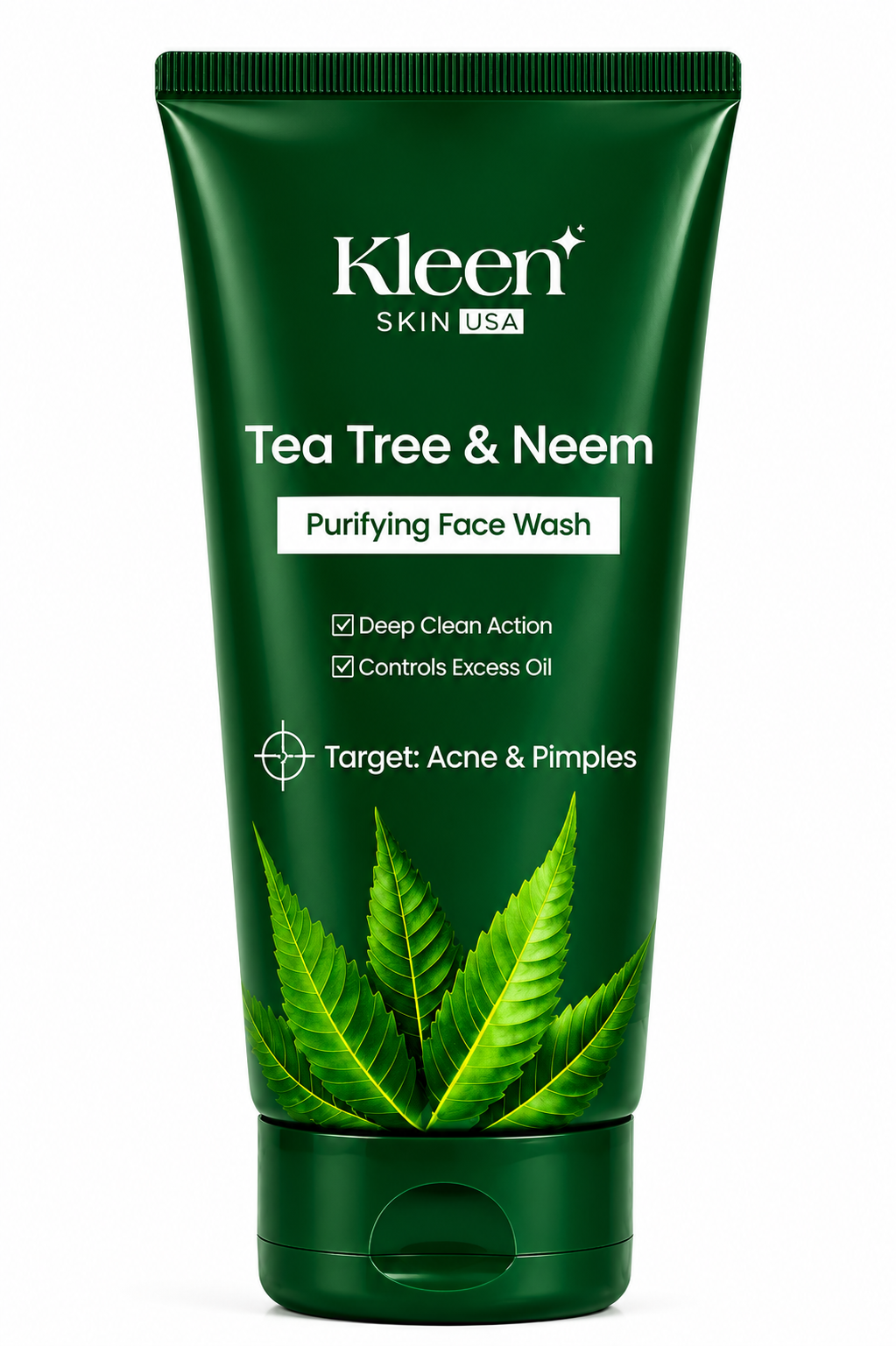 Kleen Tea Tree & Neem Purifying Face Wash