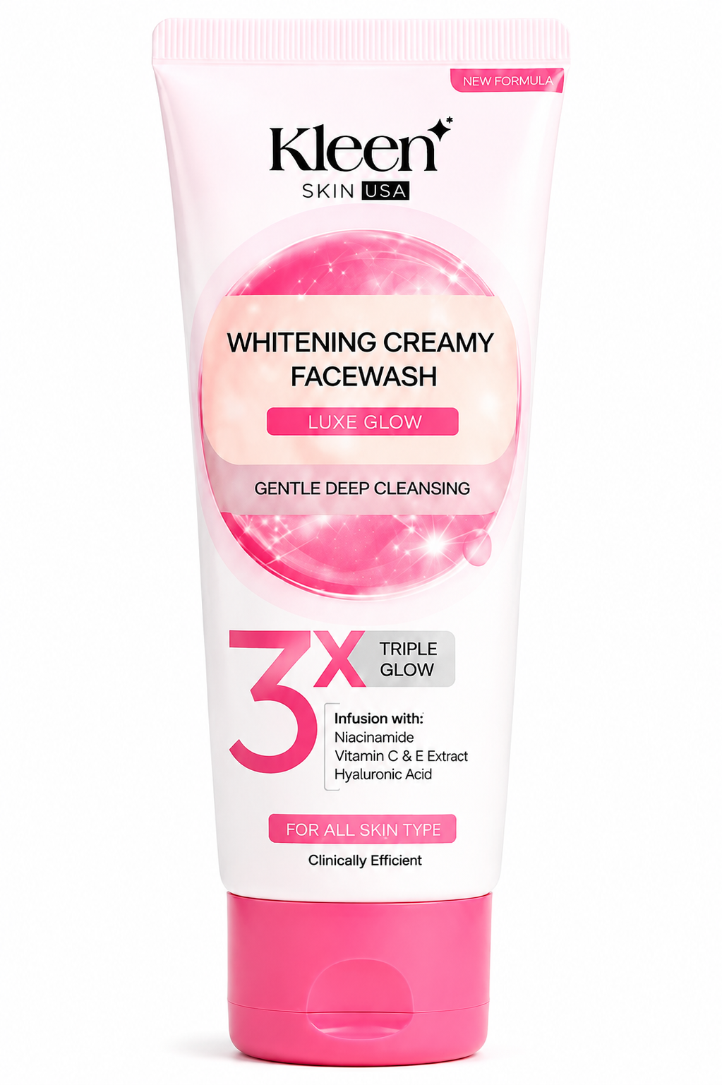 Kleen Whitening Creamy Face Wash