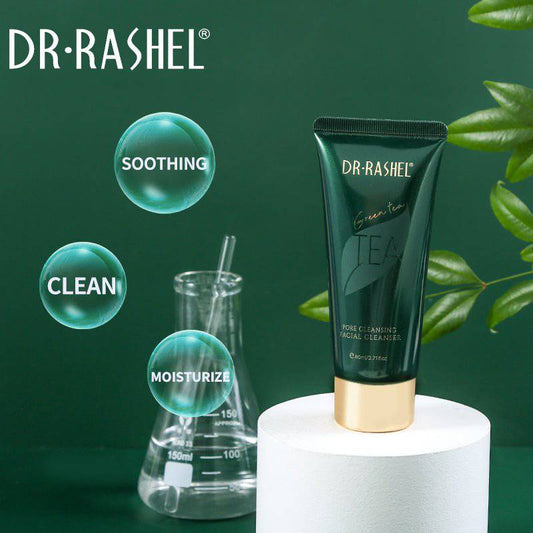 DR RASHEL Green Tea Pore Cleansing Facial Cleanser 80ml Face Wash