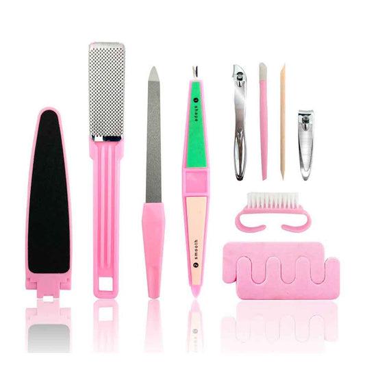 Glamorous Face Pedicure Set