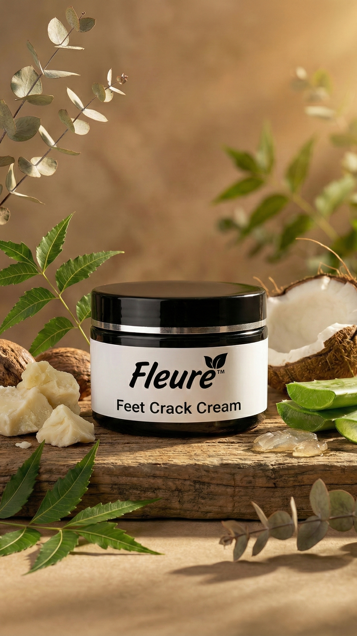 Feet Crack Cream for Cracked Heels by Fleuré