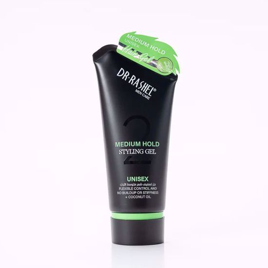 Dr. Rashel Medium Hold Styling Gel – Unisex Natural Control & Smooth Definition