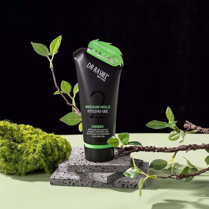 Dr. Rashel Medium Hold Styling Gel – Unisex Natural Control & Smooth Definition