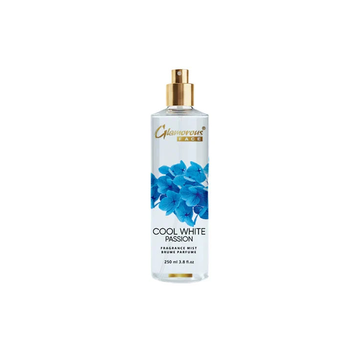 Glamorous Face Fragrance Body Mist Cool White Passion 250ml