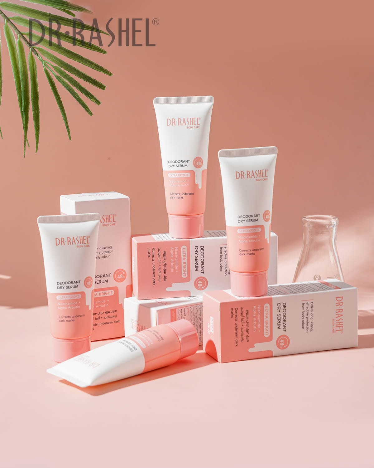 Dr Rashel Ultra Bright  Niacinamide + Alpha Arbutin Deodorant Dry Serum