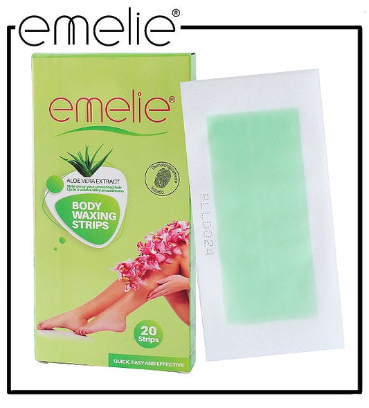 Aloe Vera Body Waxing Strips
