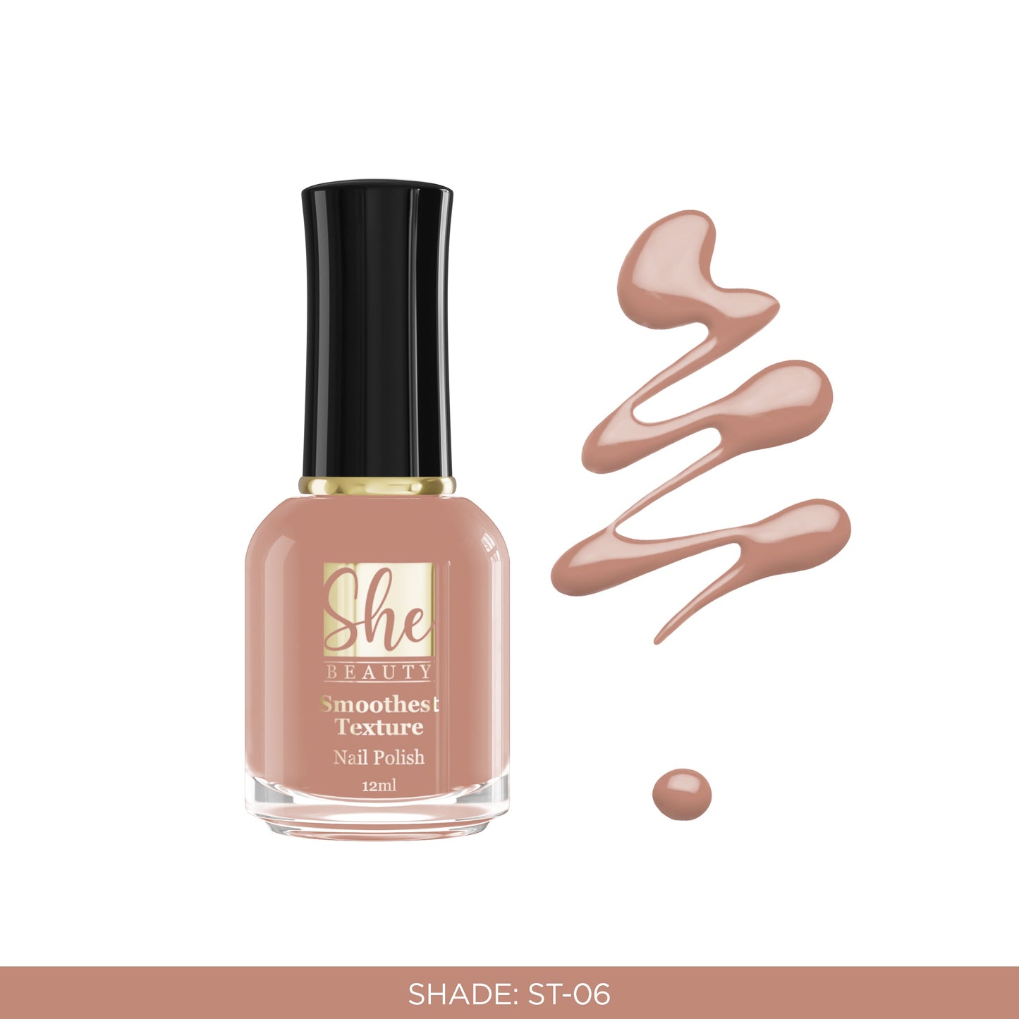 She Beauty Nail Polish Smoothest Texture ST-06