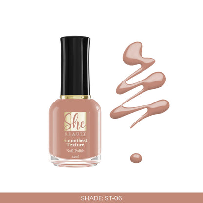 She Beauty Nail Polish Smoothest Texture ST-06