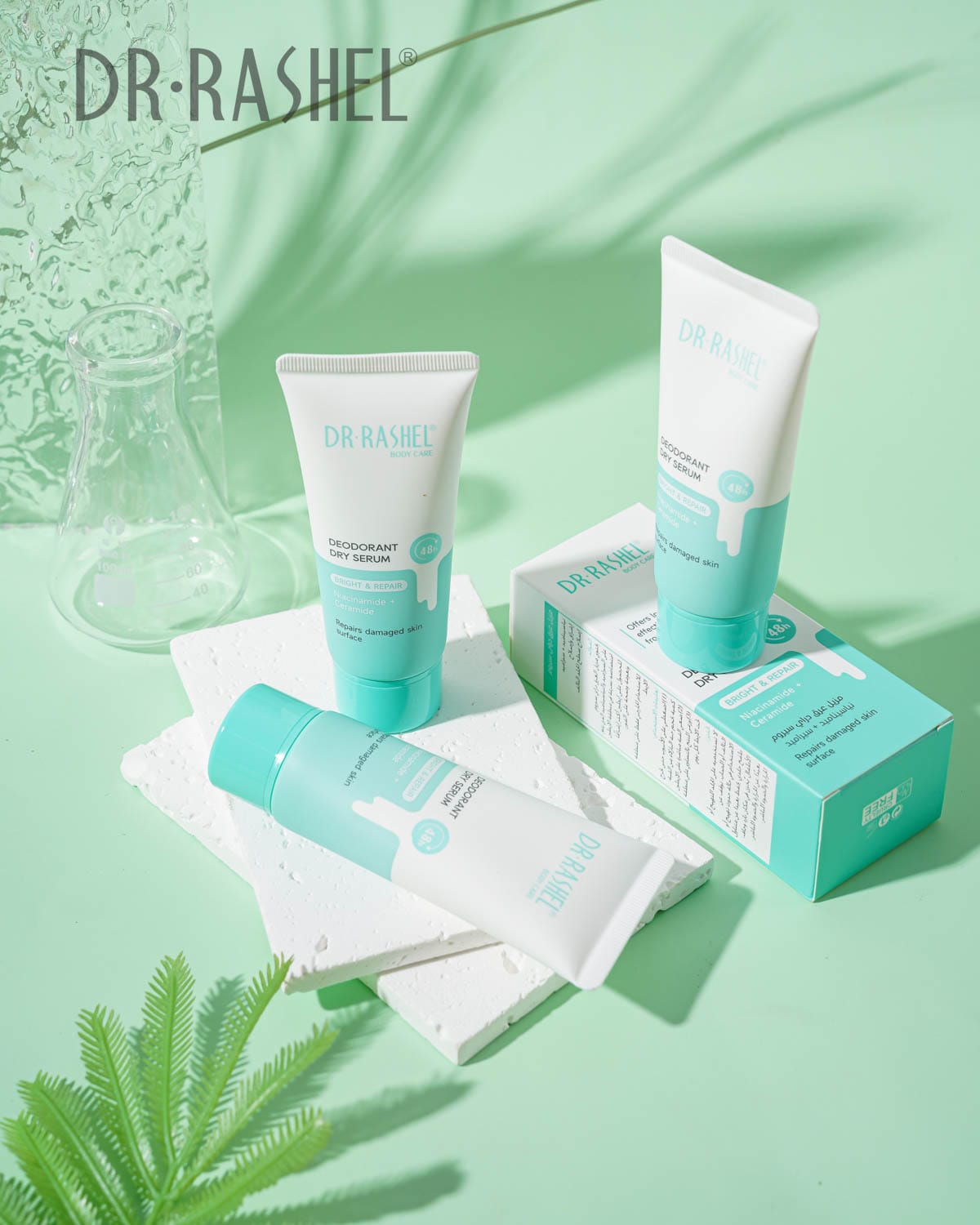Dr Rashel Niacinamide + Ceramide  Deodorant Dry Serum Bright & Repair