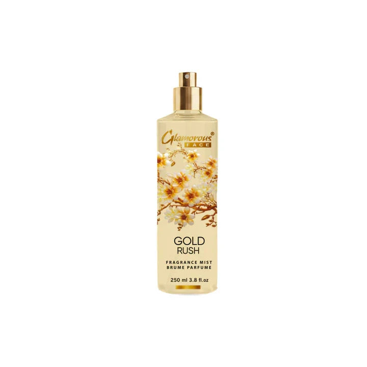 Glamorous Face Fragrance Body Mist Gold Rush 250ml