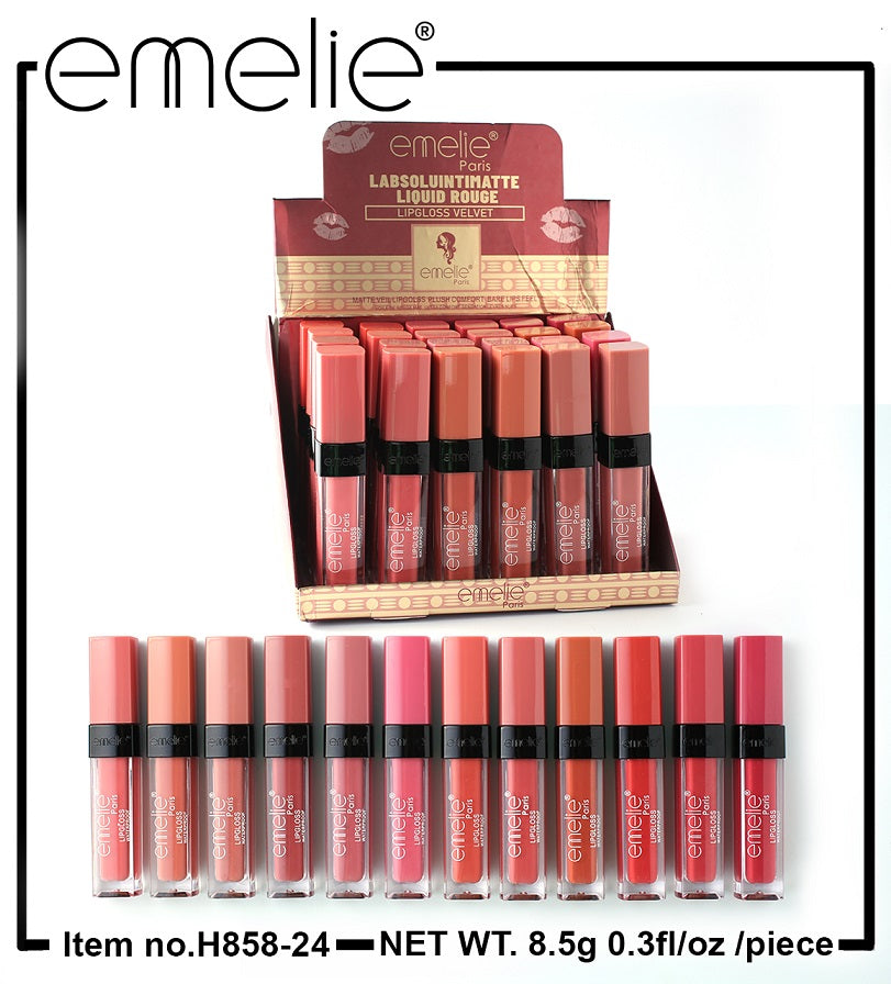 Emelie Matte Lip Gloss Valvet
