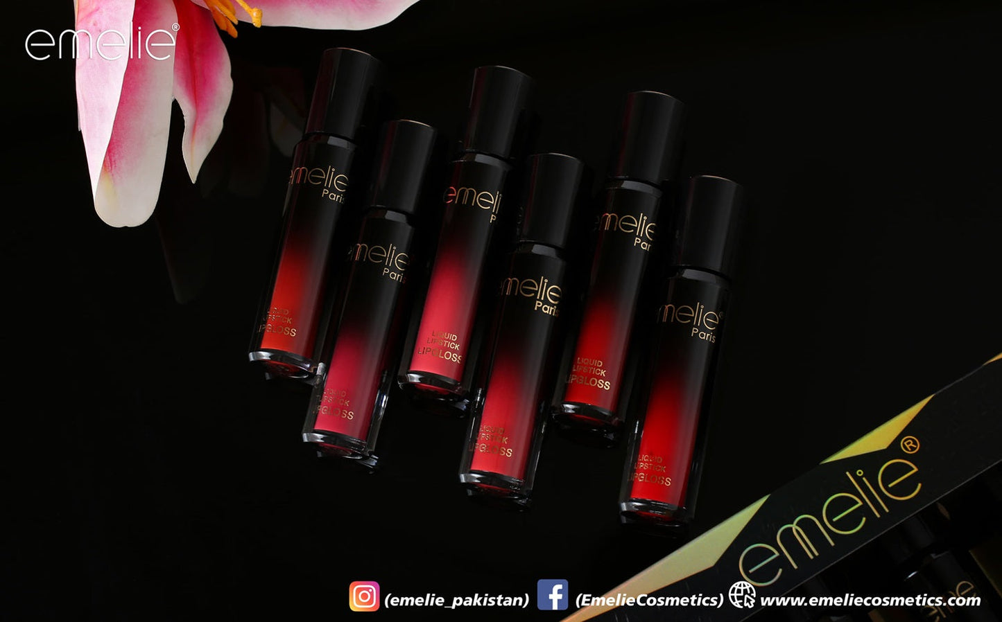 24HRS Long Lasting Lipgloss - 6pc Set