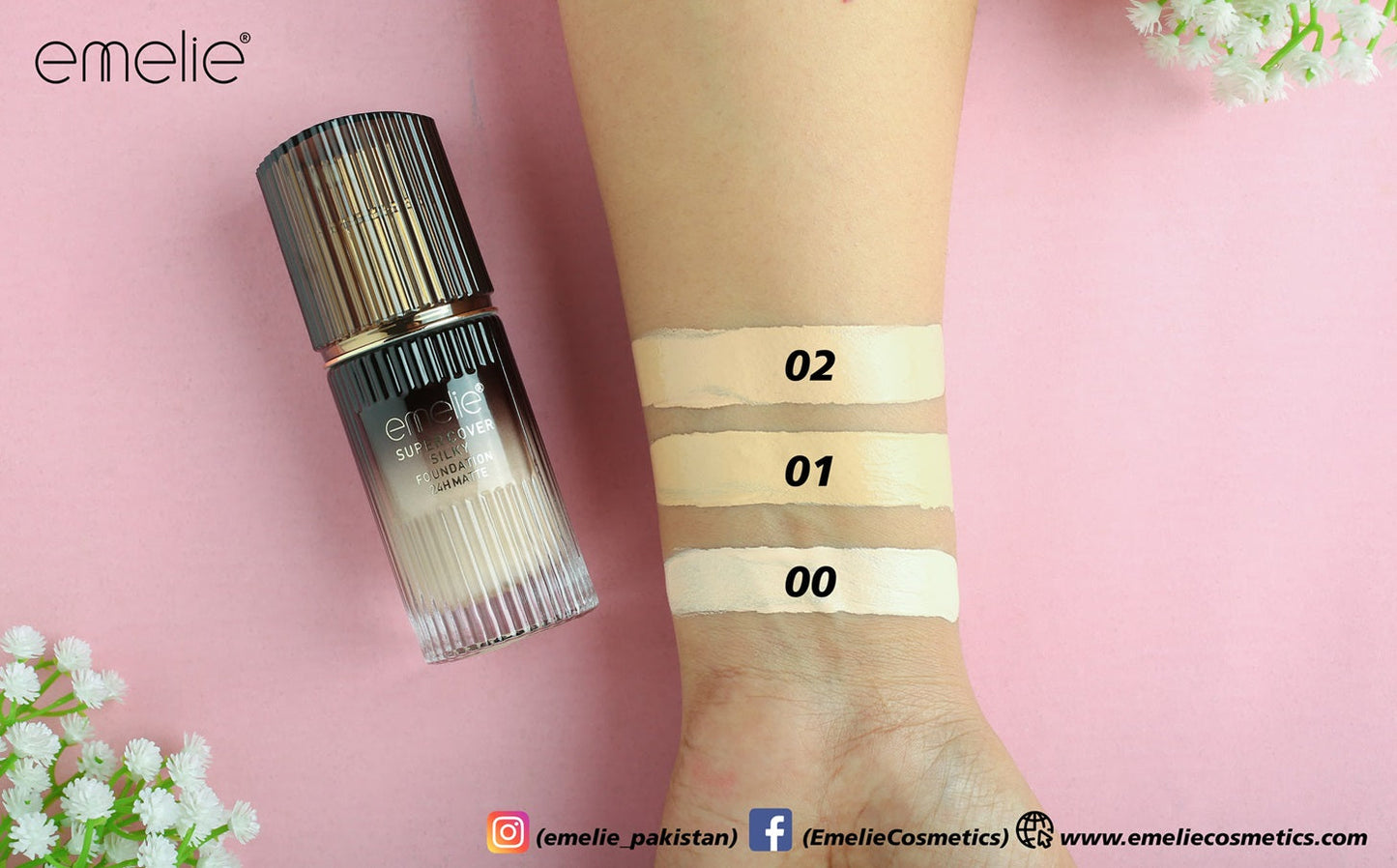 Super Cover Silky Foundation 24H Matte - 40ml