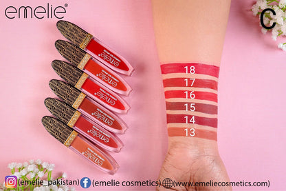 Aqua Rouge Waterproof Liquid Lip Color (6pc Set)