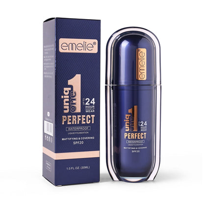 emelie® Paris Unique One 24 Hour Makeup Wear Foundation SPF20