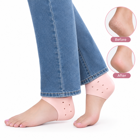 1Pair Moisturizing Heel Socks Repair Cracked Heels