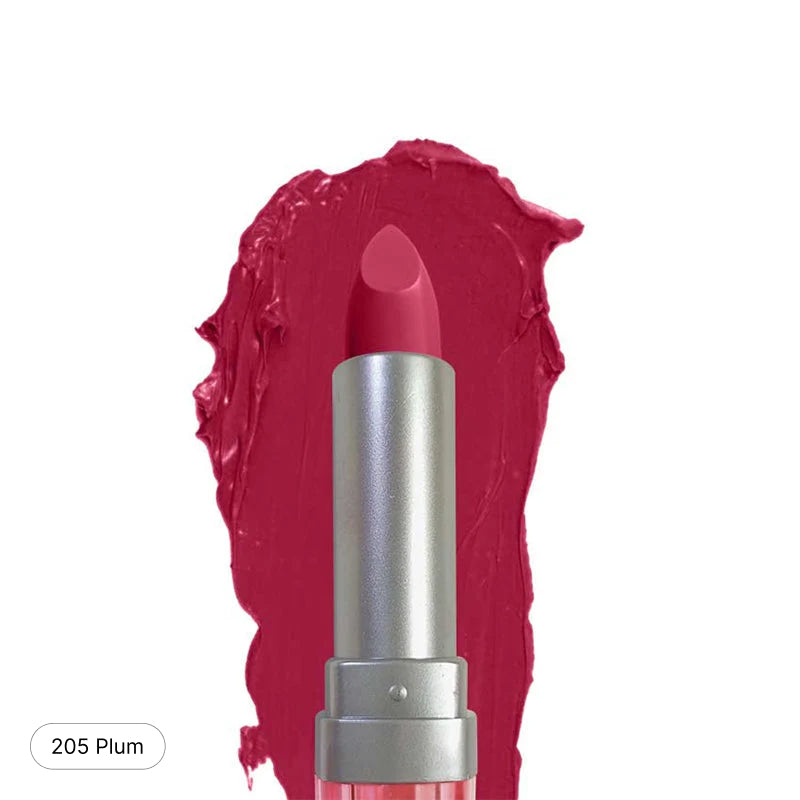 Glamorous Face Matte Lipstick Vitamin E & Aloe Vera Extracts (Pink Case) (40 Colors)
