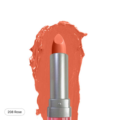 Glamorous Face Matte Lipstick Vitamin E & Aloe Vera Extracts (Pink Case) (40 Colors)