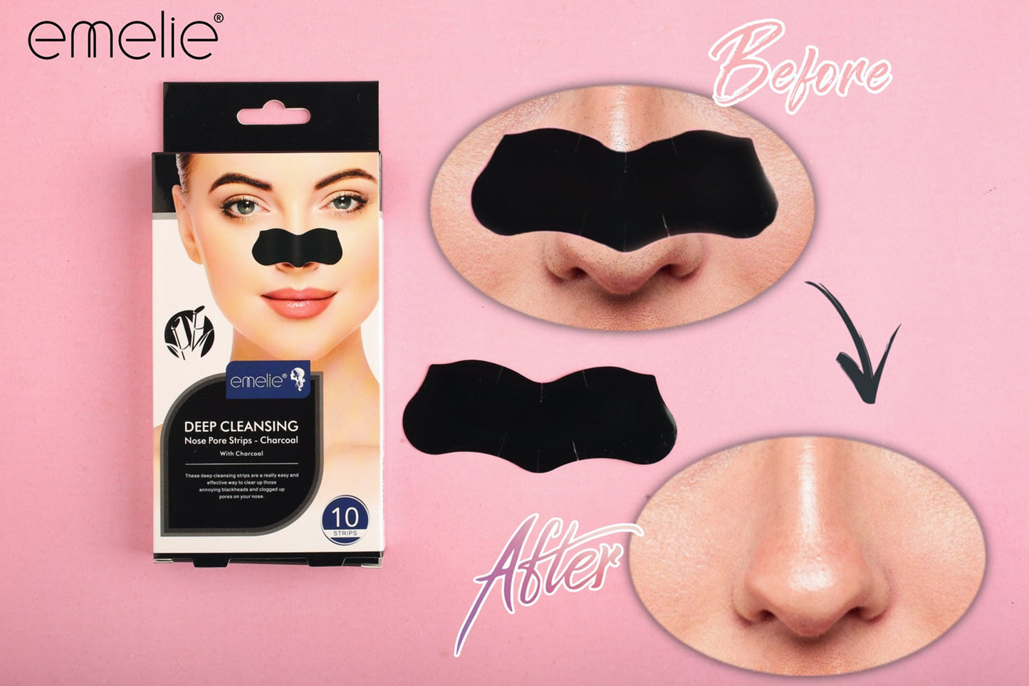 Deep Cleansing Nose Pore Strips