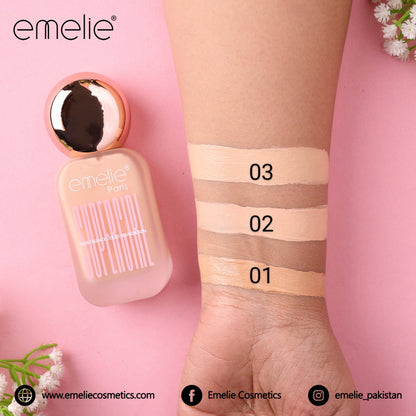 emelie® Paris Matt Pure Skin Essence Liquid Foundation SPF20+++