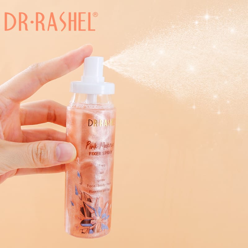 Dr.Rashel Lightweight &  Moisturizing Pink Makeup Fixer Spray