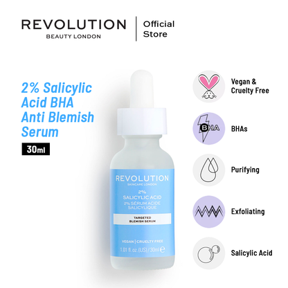 Revolution Skincare 2% Salicylic Acid BHA Anti Blemish Serum