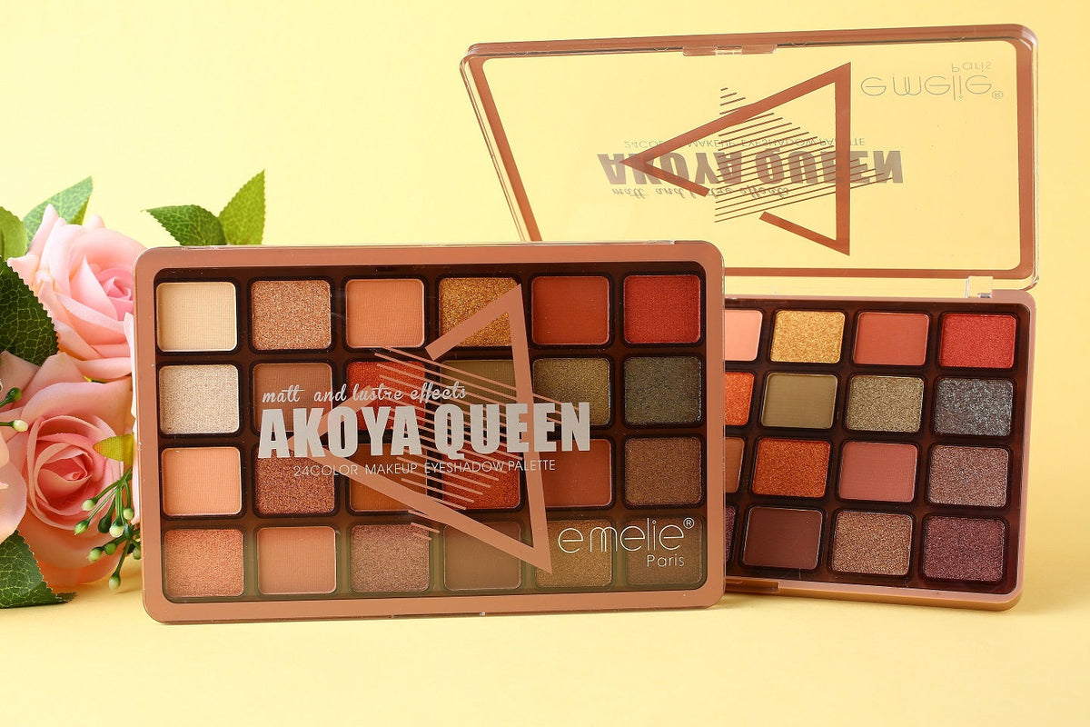 AKOYA Queen 24 Color Eyeshadow Pallete