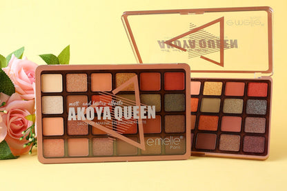 AKOYA Queen 24 Color Eyeshadow Pallete