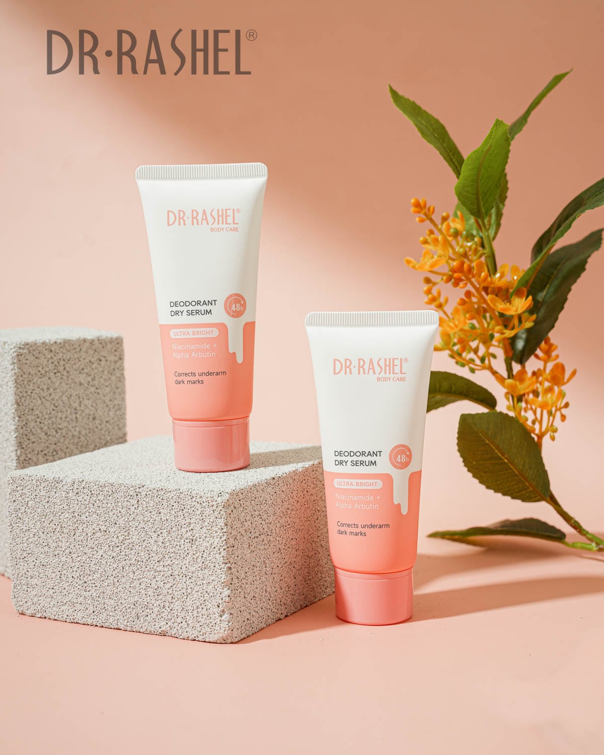 Dr Rashel Ultra Bright  Niacinamide + Alpha Arbutin Deodorant Dry Serum