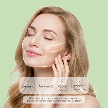 DR.RASHEL Centella & Ceramide Moisturizing Cream | Soothing Repair | Long-Lasting Hydration | 50g