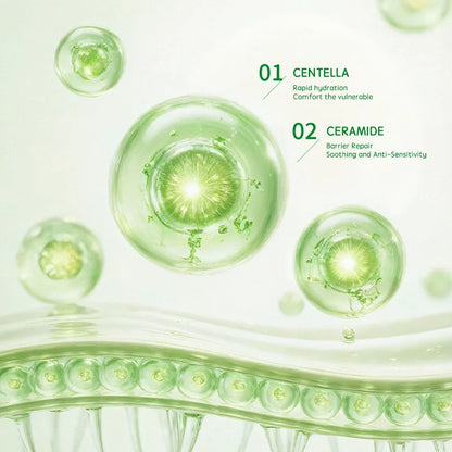 DR.RASHEL Centella & Ceramide Facial Cleanser | Soothing Repair | Deep Cleansing & Oil Control | 120g