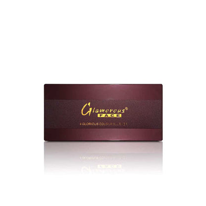Glamorous Face 4 Color Contour & Bronzer Palette (2 Groups)