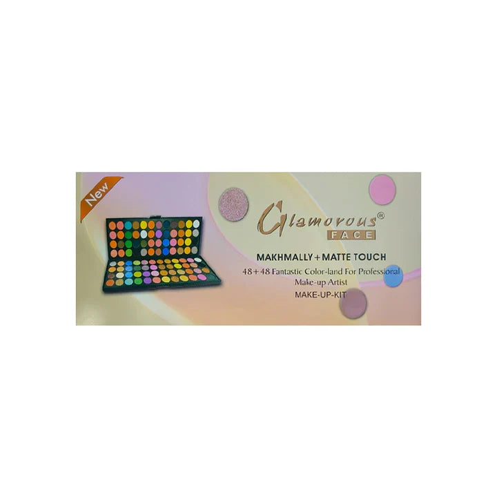 Glamorous Face 48+48 Makhmally & Matte Eyeshade kit(New)
