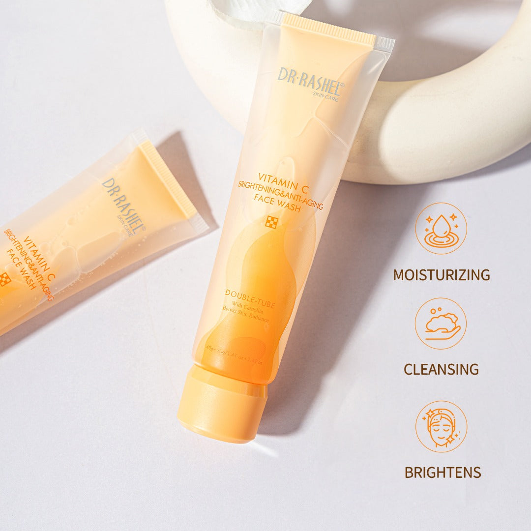 Dr. Rashel Vitamin C Brightening & Anti Aging Face Wash