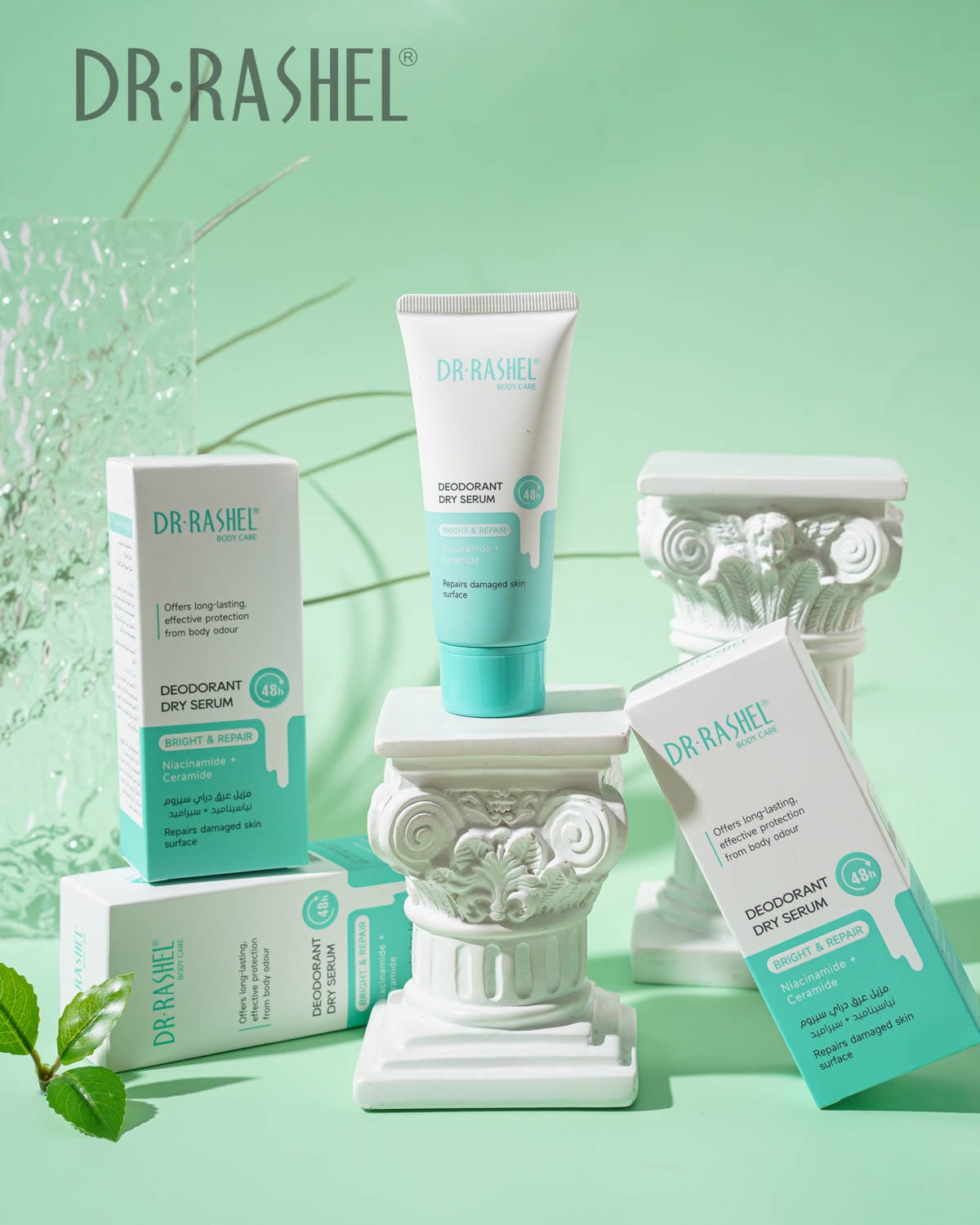 Dr Rashel Niacinamide + Ceramide  Deodorant Dry Serum Bright & Repair