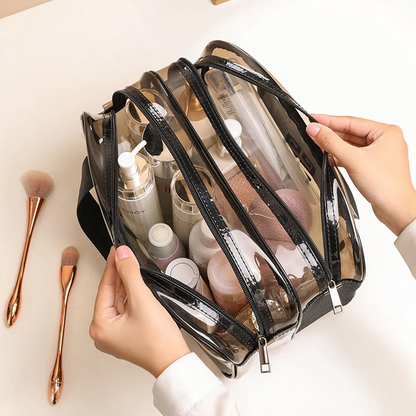 Transparent Traveling Cosmetic Organizer Bag