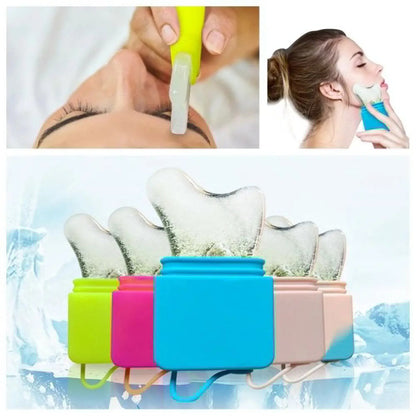 Silicone Facial Ice Roller & Contour Tool