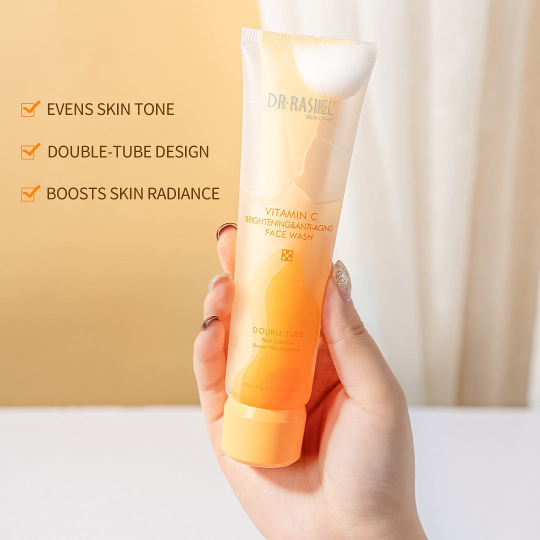 Dr. Rashel Vitamin C Brightening & Anti Aging Face Wash