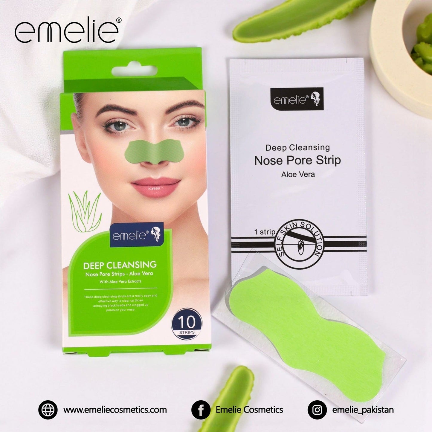 Deep Cleansing Nose Pore Strips